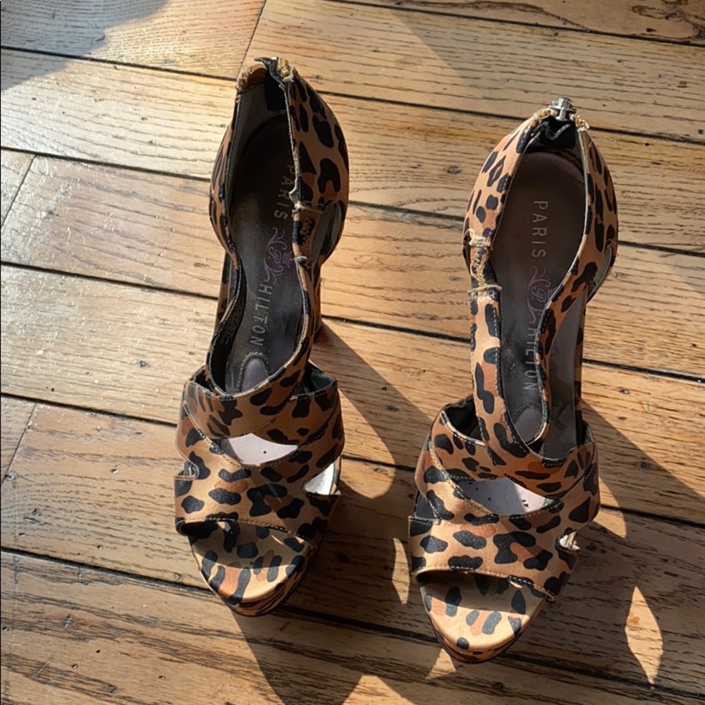 Cheetah sandals
